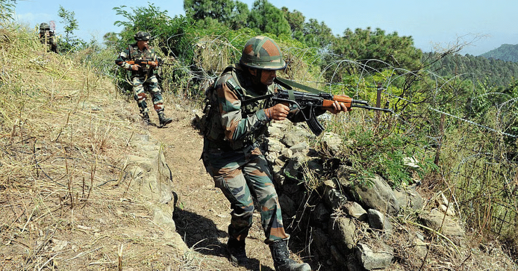 South Kashmir Gun Battle: Unidentified Militant Killed in Intense Encounter with Security Forces 2 image 75
